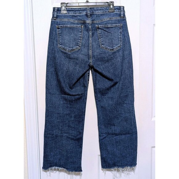 KUT Charlotte High Rise Culotte Jeans Size 8 - Picture 2 of 4